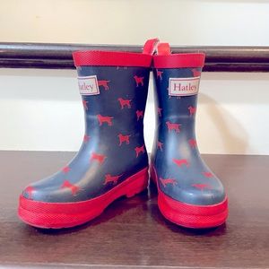 Hatley toddler rain boots (size 7t)